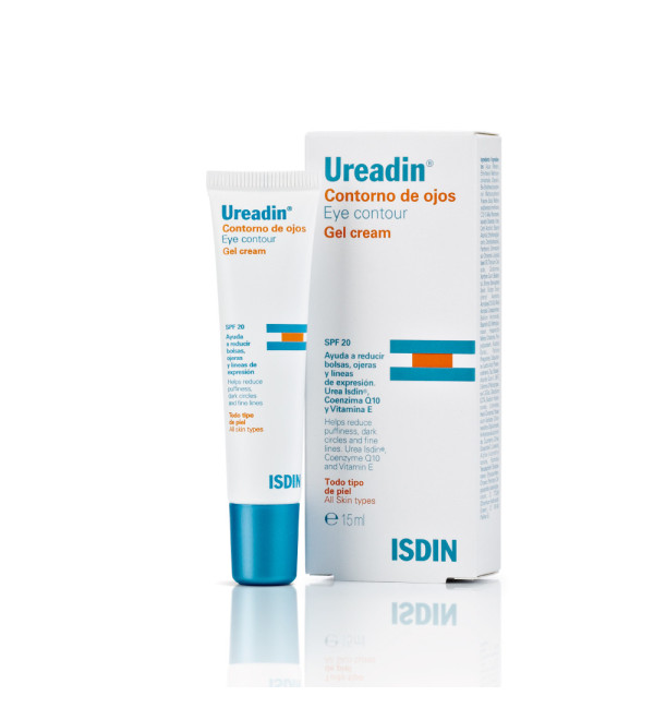 Isdin ureadin ojos crema hidratante, descongestiva para bolsas y ojeras x 15 grs.
