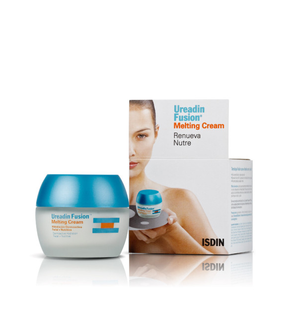 Isdin ureadin crema fusion melting, crema nutritiva e hidratante facial de uso diario x 50 grs.