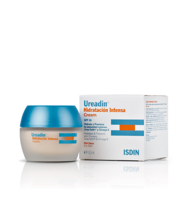 Isdin ureadin crema hidratación intensa para pieles secas, muy secas o con tendencia a la deshidratación x 50 ml.