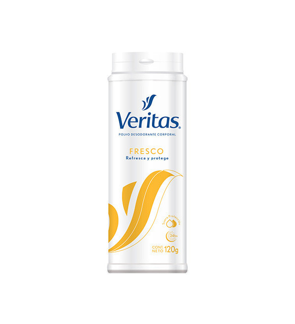 Veritas desodorante en polvo fresco x 120 grs.