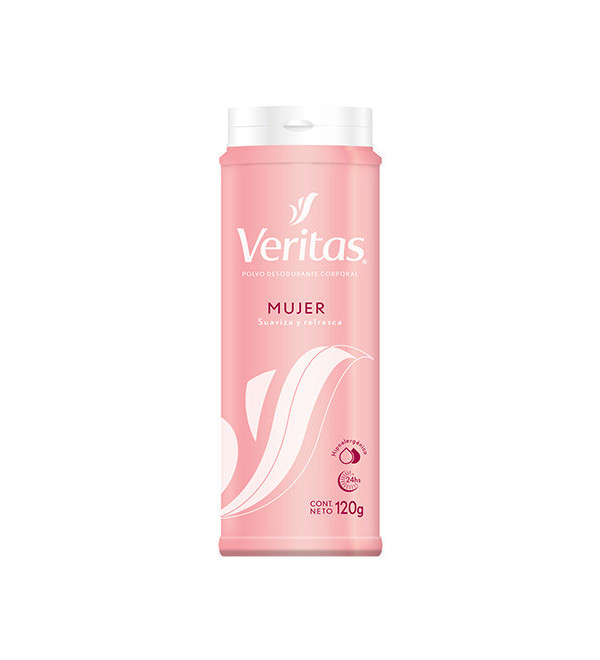 Veritas desodorante en polvo mujer x 120 grs.