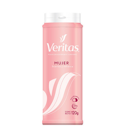 Veritas desodorante en polvo mujer x 120 grs.