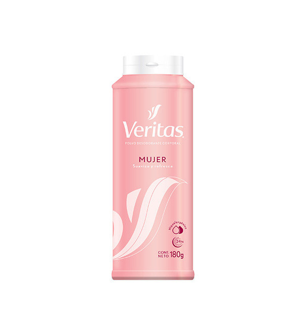 Veritas desodorante en polvo mujer x 180grs.
