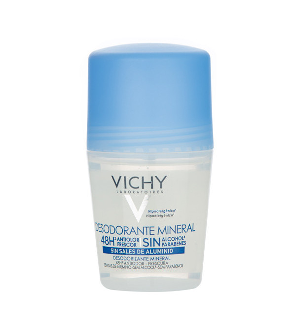 Vichy desodorante mineral roll on x 50 ml.