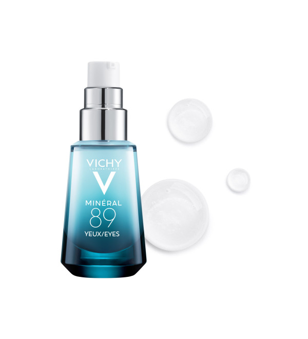 Vichy mineral 89 ojos, serum reparador y fortalecedor del contorno de ojos, piel fresca y descansada x 24 hs x 15 ml.