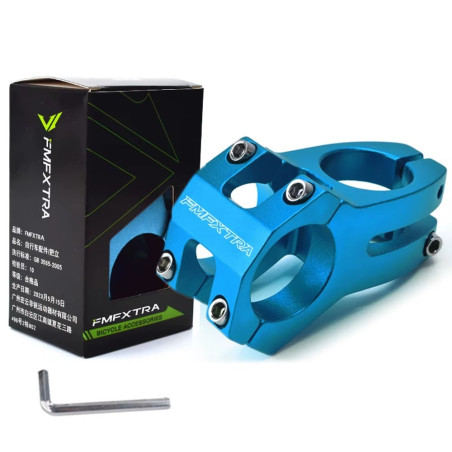Stem Bicicleta Mtb 9 Cm - Turquesa