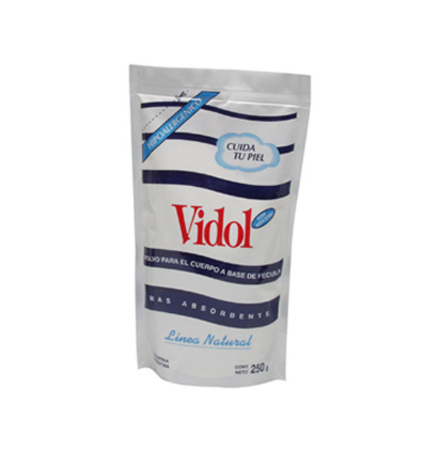 Vidol polvo fécula bolsa x 250 grs.