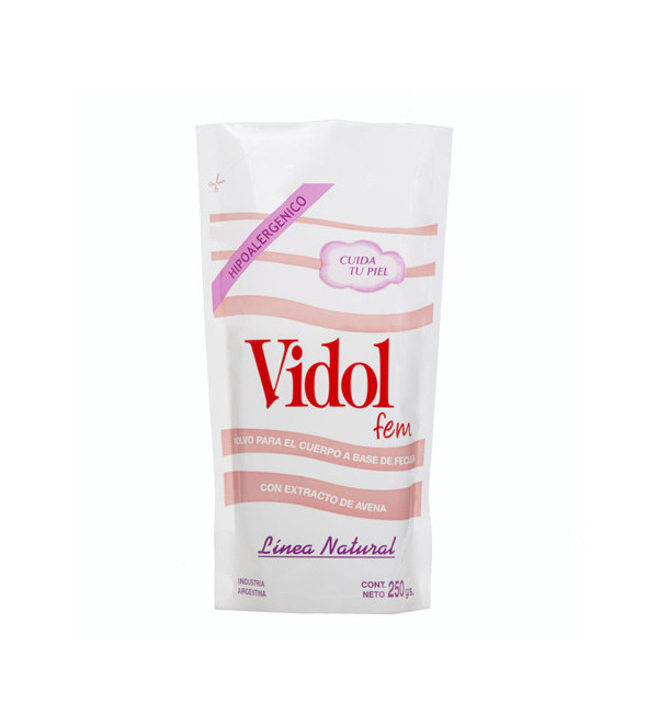Vidol polvo femenino bolsa x 250 grs.