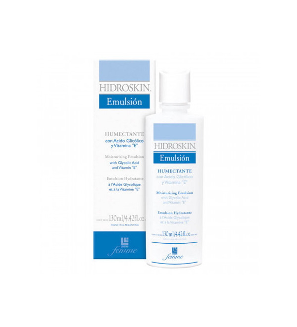 Hidroskin emulsión humectante corporal x 130 ml.