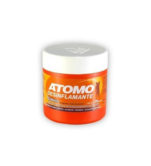 Atomo desinflamante clásico pomo x 110 grs.