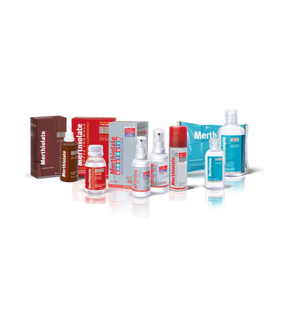 Merthiolate anestésico spray x 45 ml.