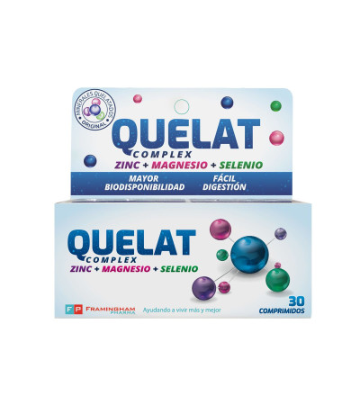 Quelat x 30 comprimidos.