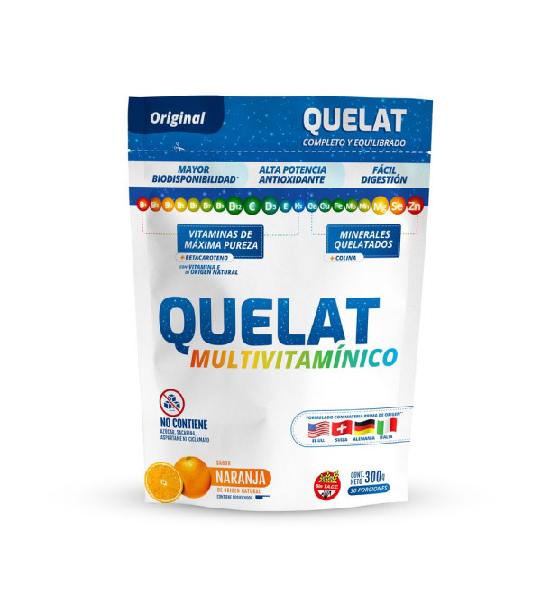 Quelat multivitaminico doy pack x 300 gr.