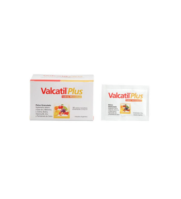 Valcatil plus x 32 sobres.