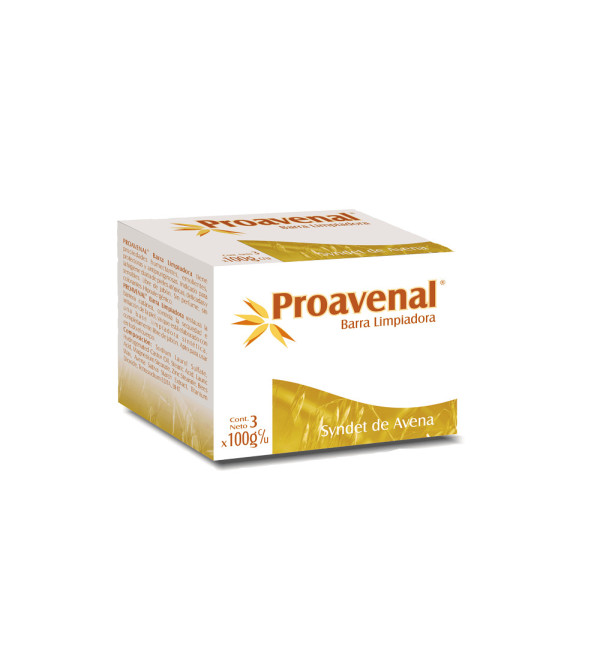 Proavenal omega barra limpiadora 3 unidades x 100 grs.