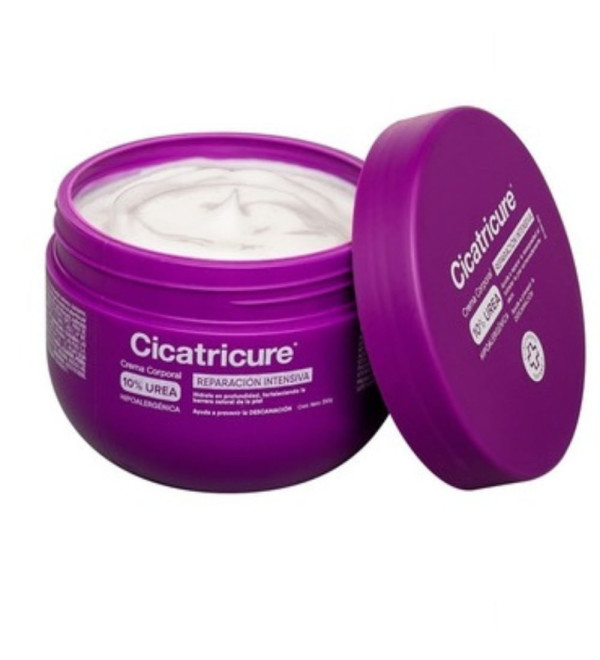 Cicatricure crema corporal 10 % urea x 250 grs.