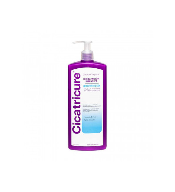 Cicatricure emulsión hidratante intensiva corporal x 400 ml.