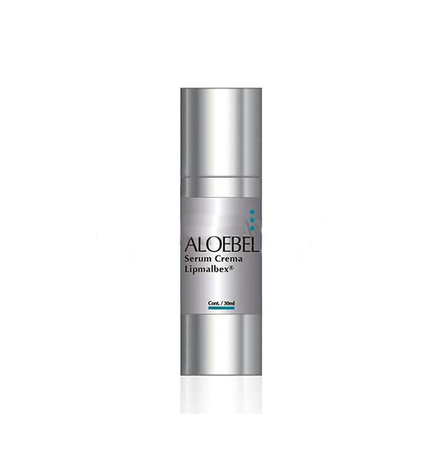Aloebel serum lipmalbex antiage, antioxidante potenciado y bioestimulante de la salud celular con resveratrol x 30 ml.