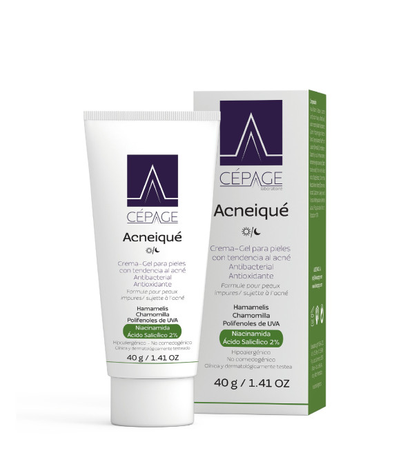 Cepage acneique crema-gel hidratante facial para pieles grasas  x 40 gr.