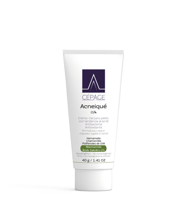 Cepage acneique crema-gel hidratante facial para pieles grasas  x 40 gr.