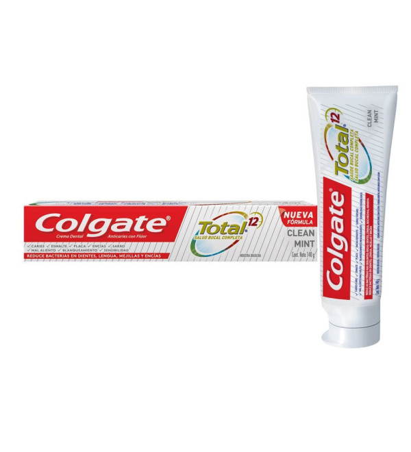 Colgate pasta dental total 12 clean mint x 140 grs.