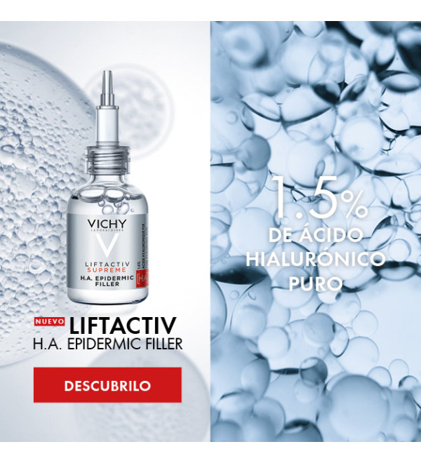 Vichy liftactiv supreme h.a. epidermic filler serum, innovador tratamiento antiedad para rostro y ojos  x 30 ml.