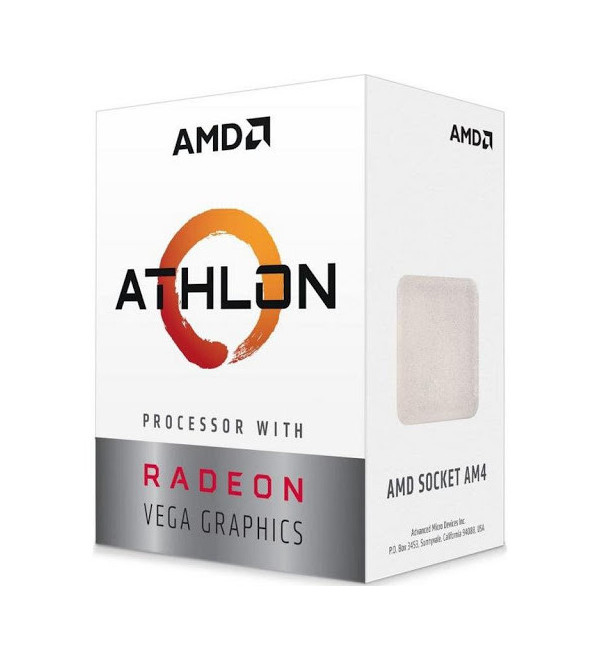 Procesador Amd Am4 Athlon 3000g