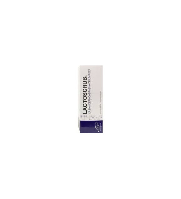 Lda lactoscrub crema exfoliante abrasivo x 60gs.
