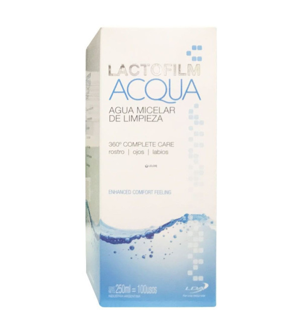 Lda lactofilm acqua micelar x 250ml.