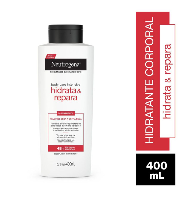 Neutrogena body care  hidrata & repara x400ml.