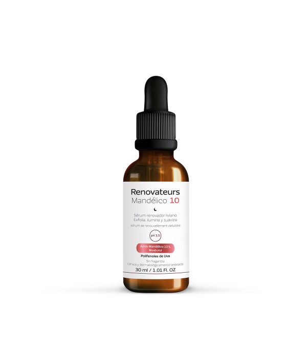 Cepage renovateurs serum facial con acido mandelico al 10%, efecto peeling x 30ml.