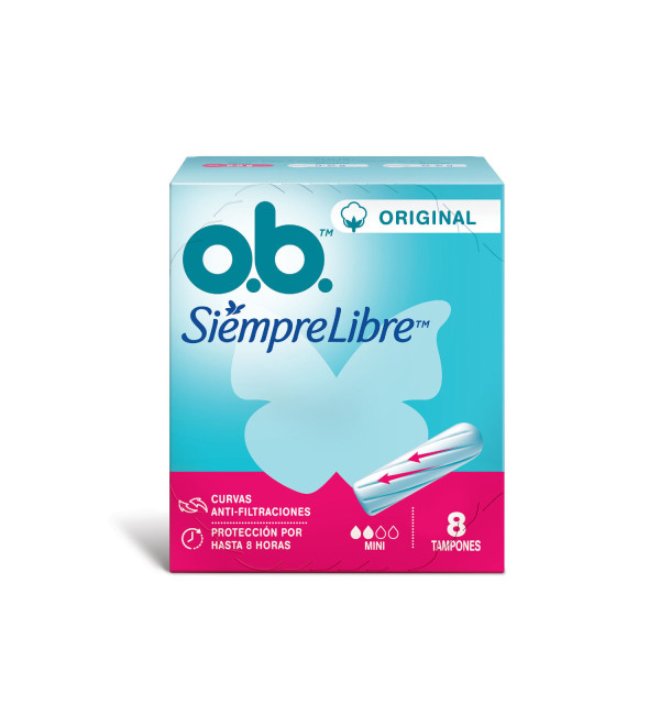 Ob tampones canal medio mini x 8