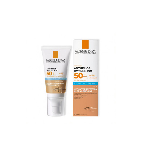 La roche posay anthelios uvmine protector solar crema con color factor 50 x 50 ml.