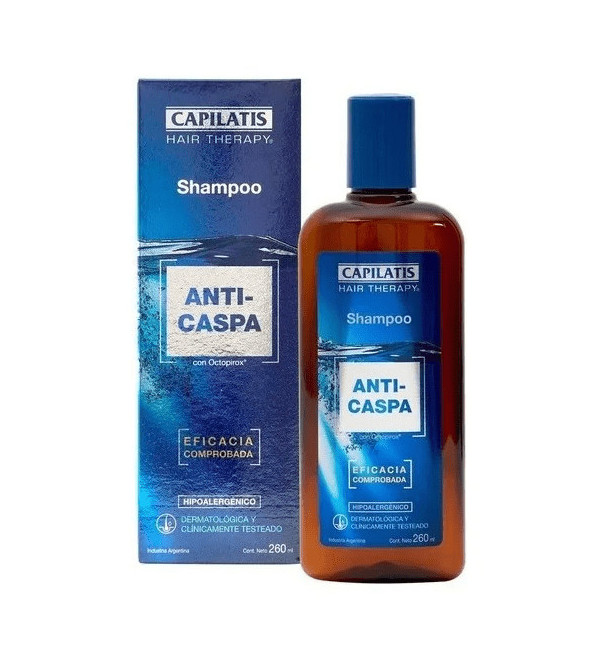 Capilatis hair therapy shampoo anti caspacon octopirox x 260 ml.