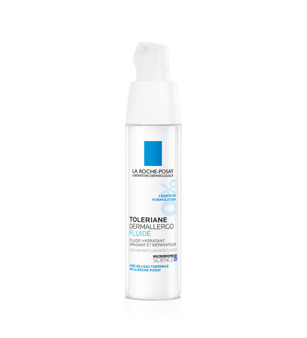 La roche posay toleriane dermallergo fluido facial hidratante y reparador x 40 ml.