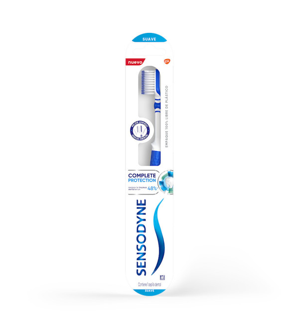 Sensodyne cepillo complete protection suave x 1 unidad.