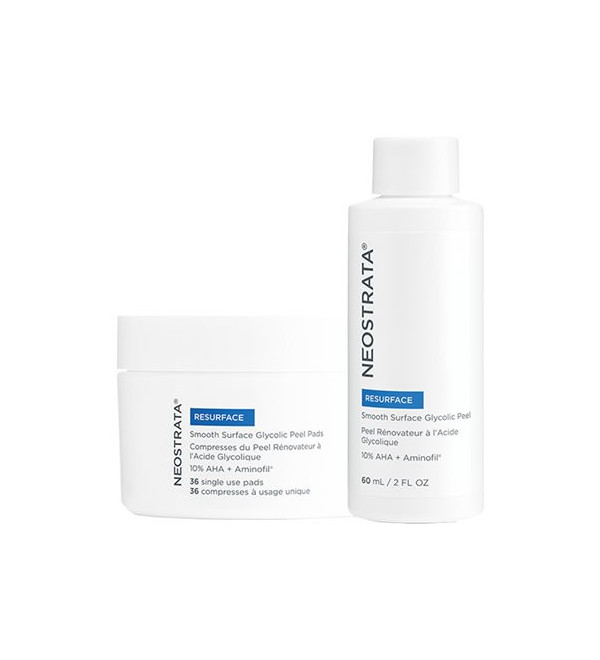 Neostrata resurface peeling diario antienvejecimiento con ácido glicólico al 10 % x 36 almohadillas.