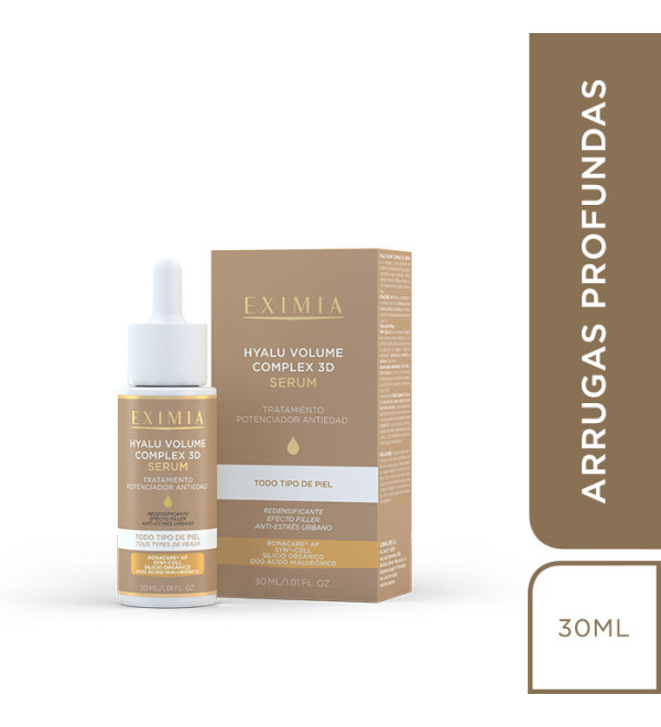 Eximia hyaluvol complex 3d redensificadora serum arrugas profundas x 30 ml.