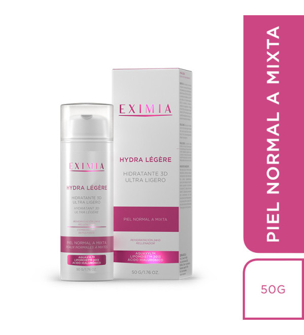 Eximia hydra legere para piel normal a mixta x 50 ml.