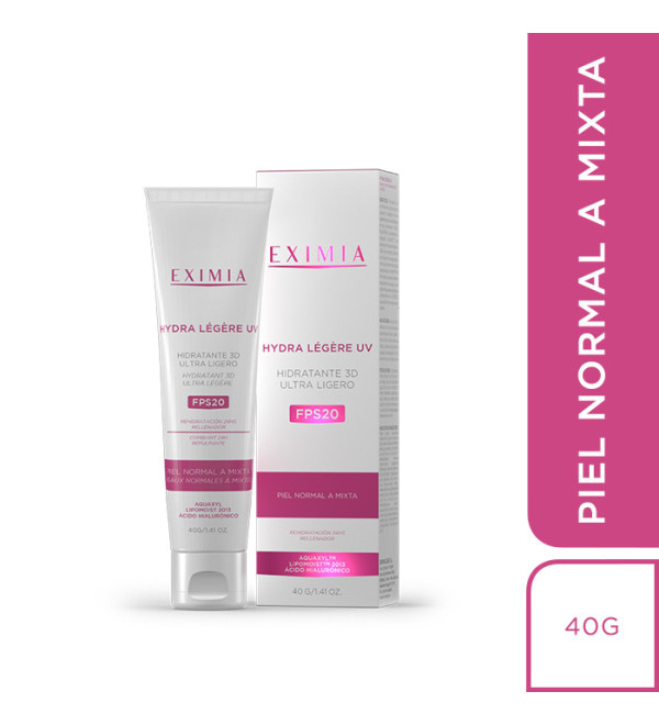 Eximia hydra legere crema hidratante uv piel mixta x 40grs.