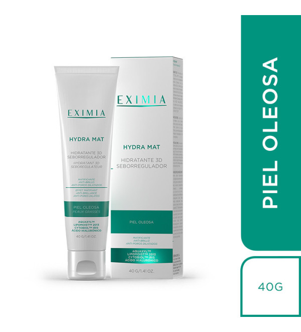 Eximia hydra mat crema para piel oleosa x 40 ml.