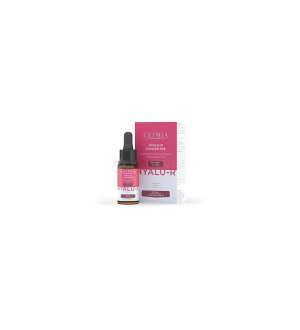 Eximia hyalu r serum concentrado antiedad regenerador con con acción de renovación celular apto para todo tipo de piel x 15 ml.