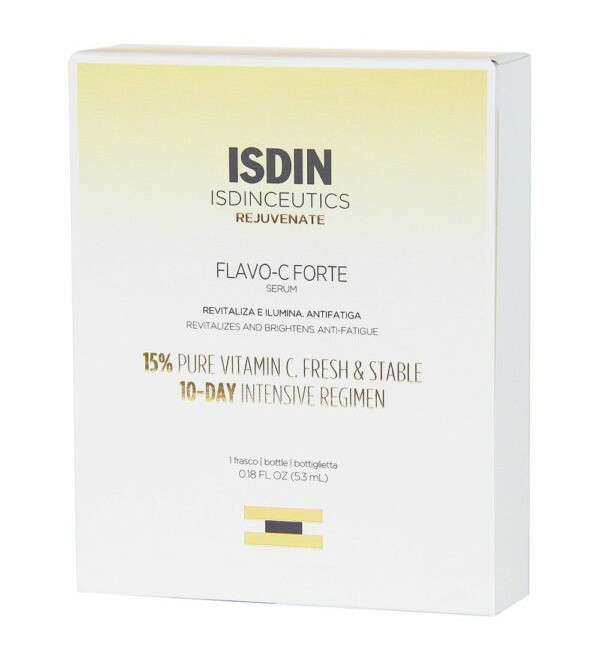 Isdinceutics flavo-c for x 1serum intensivo facial, revitaliza, ilumina y corrige arrugas.