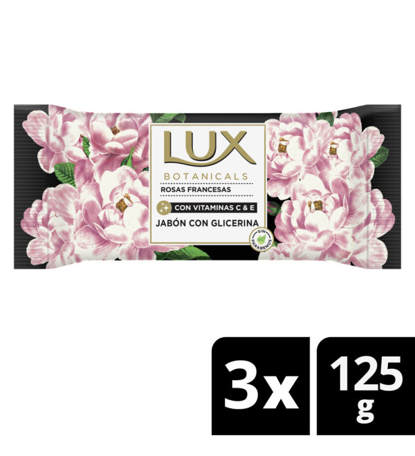 Lux jabón pastillas francesas 3x 125gr.