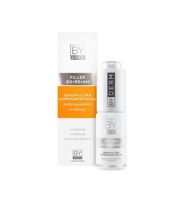 By she - by derm filler b3+b5+ah serum facial ultra hidratante x 15
