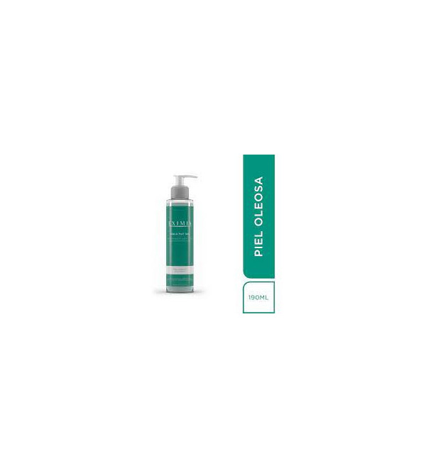 Eximia aqua mat gel limpiador x 190 ml.