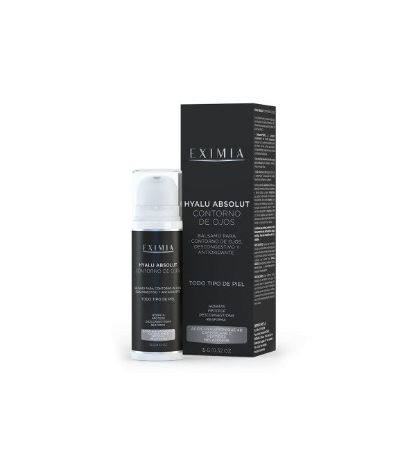 Eximia hyalu absolut contorno de ojos antiage con ácido hialurónico x 15 ml.