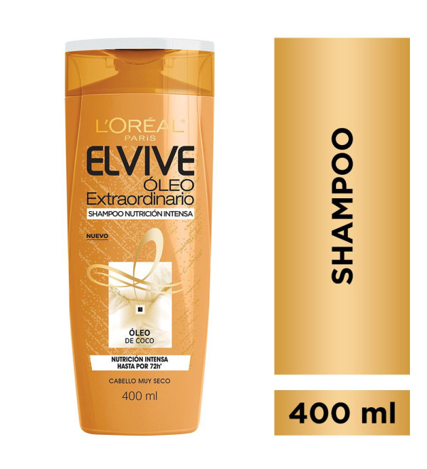 Elvive shampoo óleo coco x 200 ml.