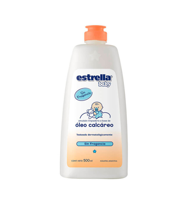 Estrella oleo calcareo sin fragancia x 500ml.