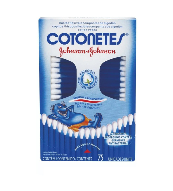 Johnson baby cotonetes x 75 unidades